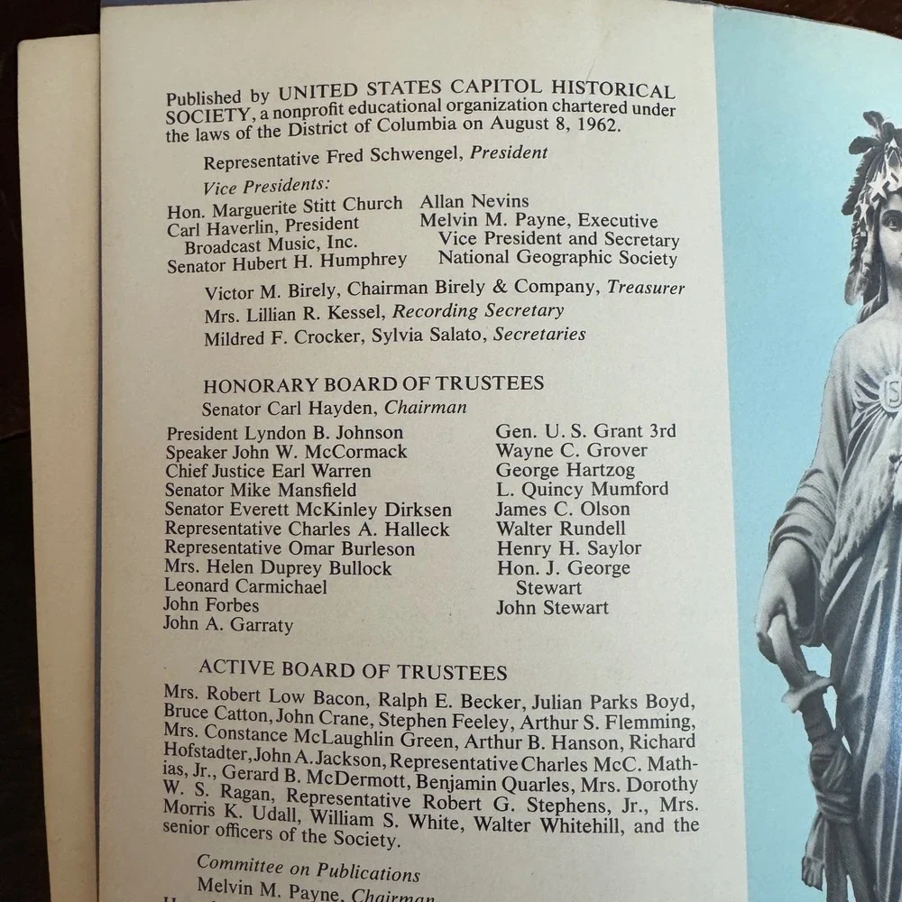 We, the People Story‎ of the United States Capitol Book 1964 History Vintage